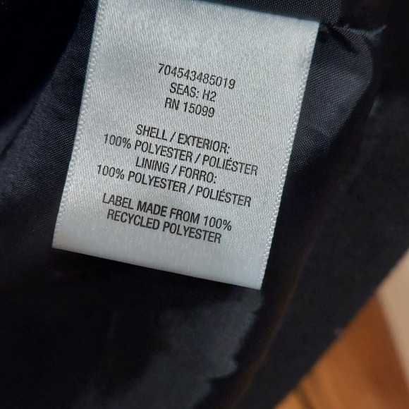 Nordic Track Fleece Jacket Ski Snowboard Full Zip Coat Black Large‎ - Picture 11 of 11